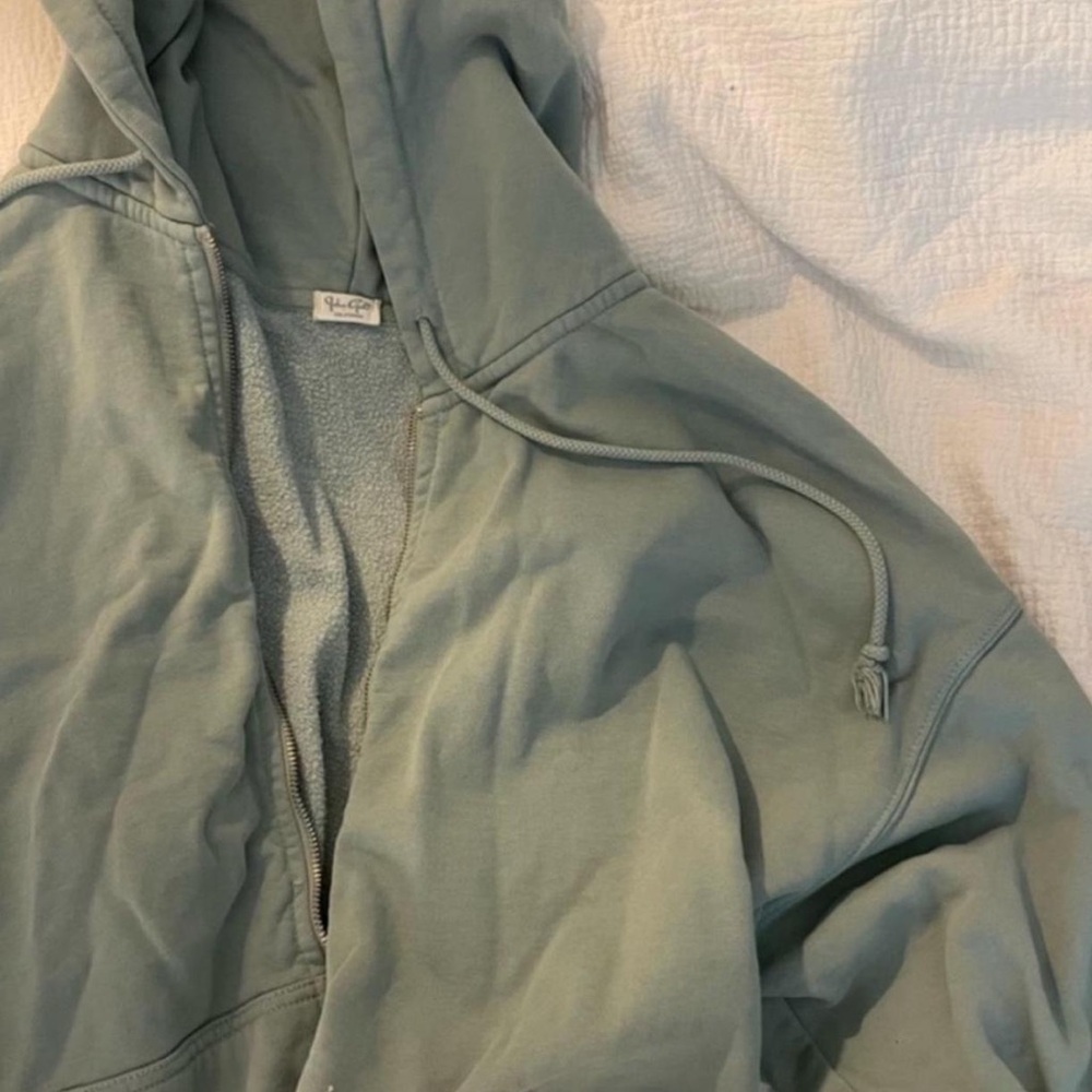 Brandy Melville Sage Green Hoodie